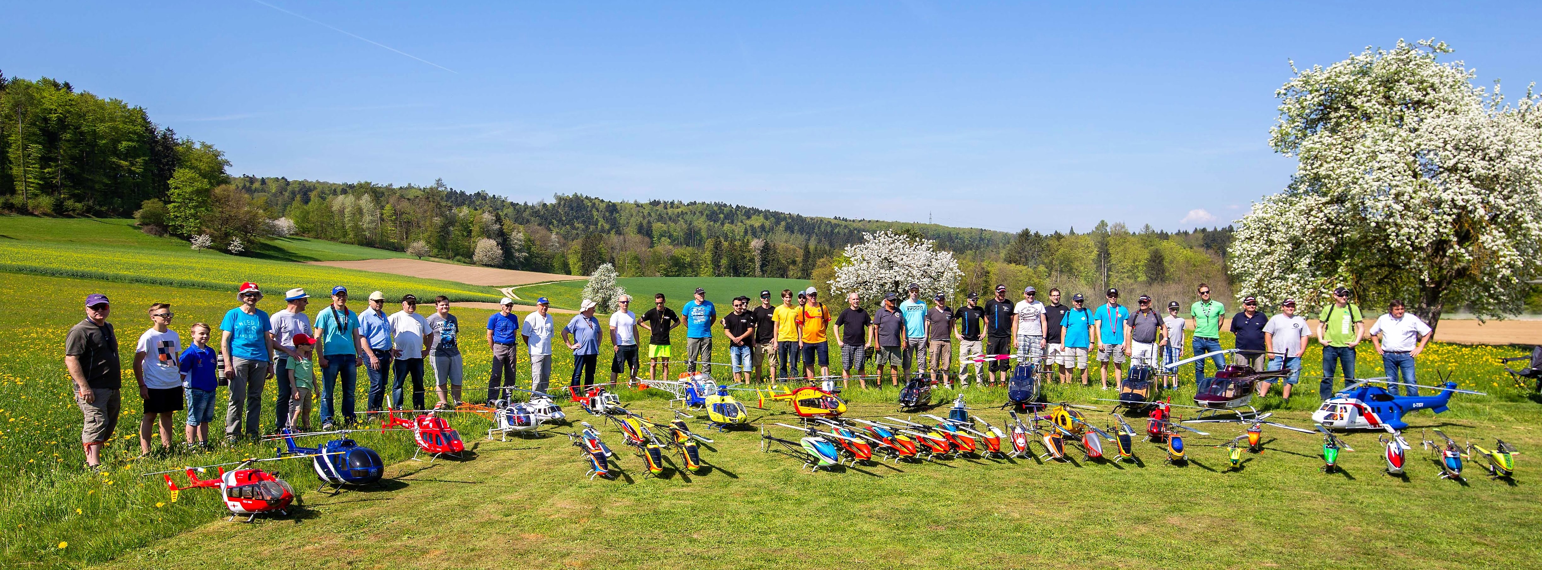 Frühjahrs-Helitreffen im Loorholz