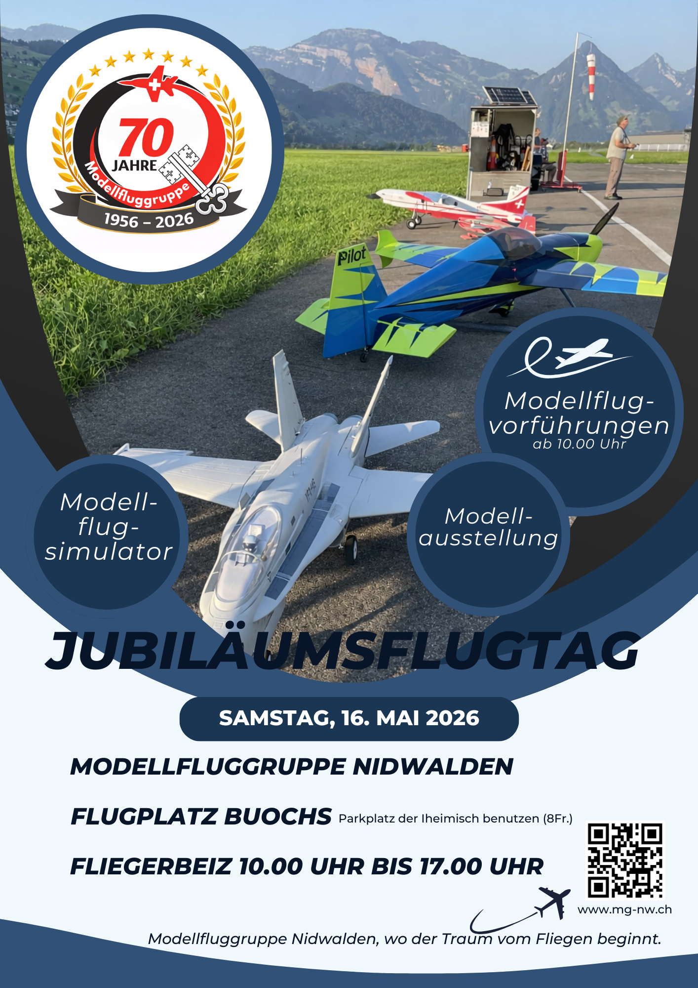 70 Jahre MGNW Jubiläumsflugtag